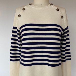 Vineyard Vines Merino Button Neck Sweater